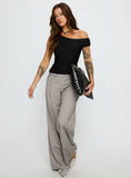 Emerey Off Shoulder Top Black