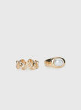 The Escape Ring Pack Gold