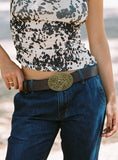 Independence Western Belt Brown Gold