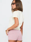 Sunday Flowers Graphic Top Cream