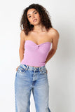 Becca Lilac Twist Knot Tube Top