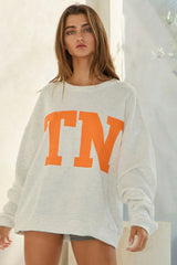 Tennessee Grey Crew Neck Sweatshirt