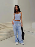 Paigey Set Blue White