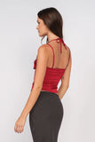 Holly Berry Satin Ribbon Bow Top