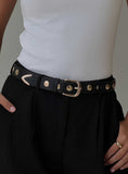 Projecting Belt Black Gold