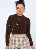 Astrella Sweater Jumper Brown
