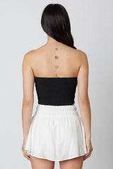 Candice Black Twist Tube Top