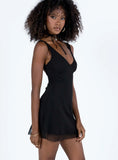 Zuba Mini Dress Black