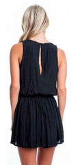 Restless Rock Black Sleeveless Romper