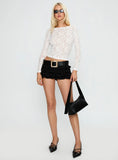 Martine Sheer Top White