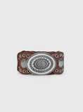 Sacrifices Belt Brown Silver