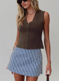 Gigi Skort Blue Stripe