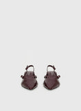 Therapy Irving Slingback Heels Burgundy