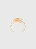 Set Adrift Flower Cuff Gold