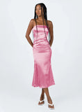 Shaya Strapless Maxi Dress Pink