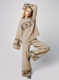 Anok Star Pants Brown Cream