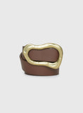 Leto Belt Brown Gold