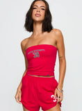 Boston University Tube Top Red