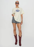 Lennys Auto Oversized Tee Cream