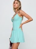Win Me Over Playsuit Blue