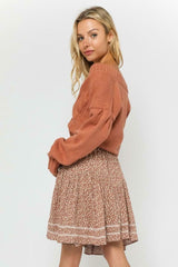 Sara Aragon Knit Cardigan Sweater