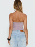 Sunbathing Hardware Detail Bodysuit Pink