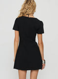 Loveliness Playsuit Black Tall