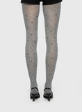 Coretta Tights Grey Black Polka