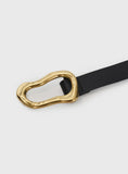 Leto Belt Black Gold