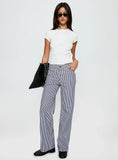Top Model Jean Navy Stripe