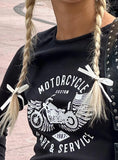 Dee Hair Bows White