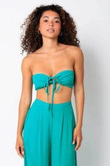Fira Green Two Piece Jumpsuit