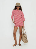 Bryanne Shorts Red Stripe