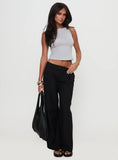 Sallon Low Rise Pants Black