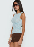 Seraphim Textured Top Soft Blue