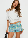 Oceanie Shorts Blue Check