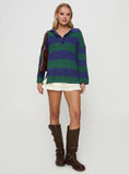 Olivah Jumper Blue Green