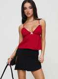 Konstantina Mini Skirt Black