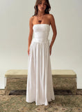 So Far So Good Maxi Dress White