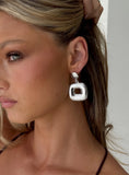Naples Statement Earrings Silver
