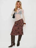 Moses Midi Skirt Multi