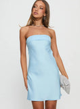 Phillipa Mini Dress Light Blue