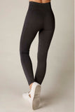 NIKIBIKI Vintage Black Ribbed High Rise Leggings