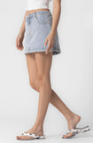 Nevada Medium Wash Denim Mini Skirt