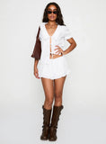 Eternal Sun Collared Set White