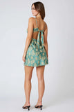 Reese Jade Floral Mini Dress