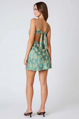 Reese Jade Floral Mini Dress