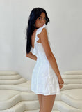 Besiana Mini Dress White Low Impact