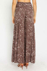 By The Shore Etched Espresso Two Piece Jumpsuit