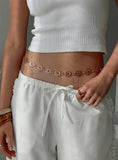 Royal Gleam Belt Gold Red